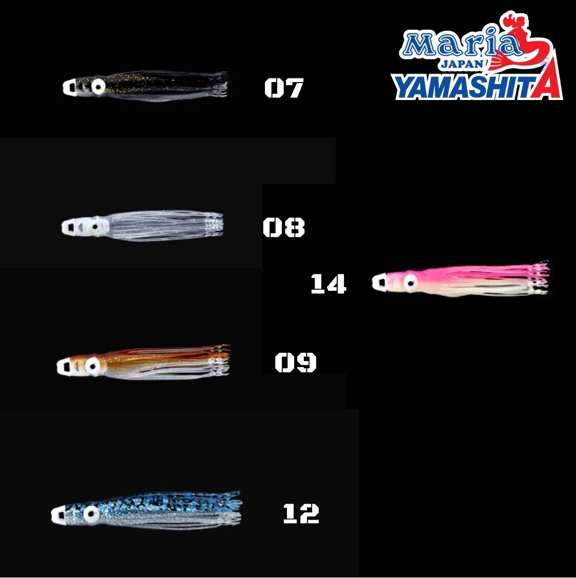 YAMASHITA MARIA SQUID FISHING TATAKI RIG SET CHOKUBURA-LEADER