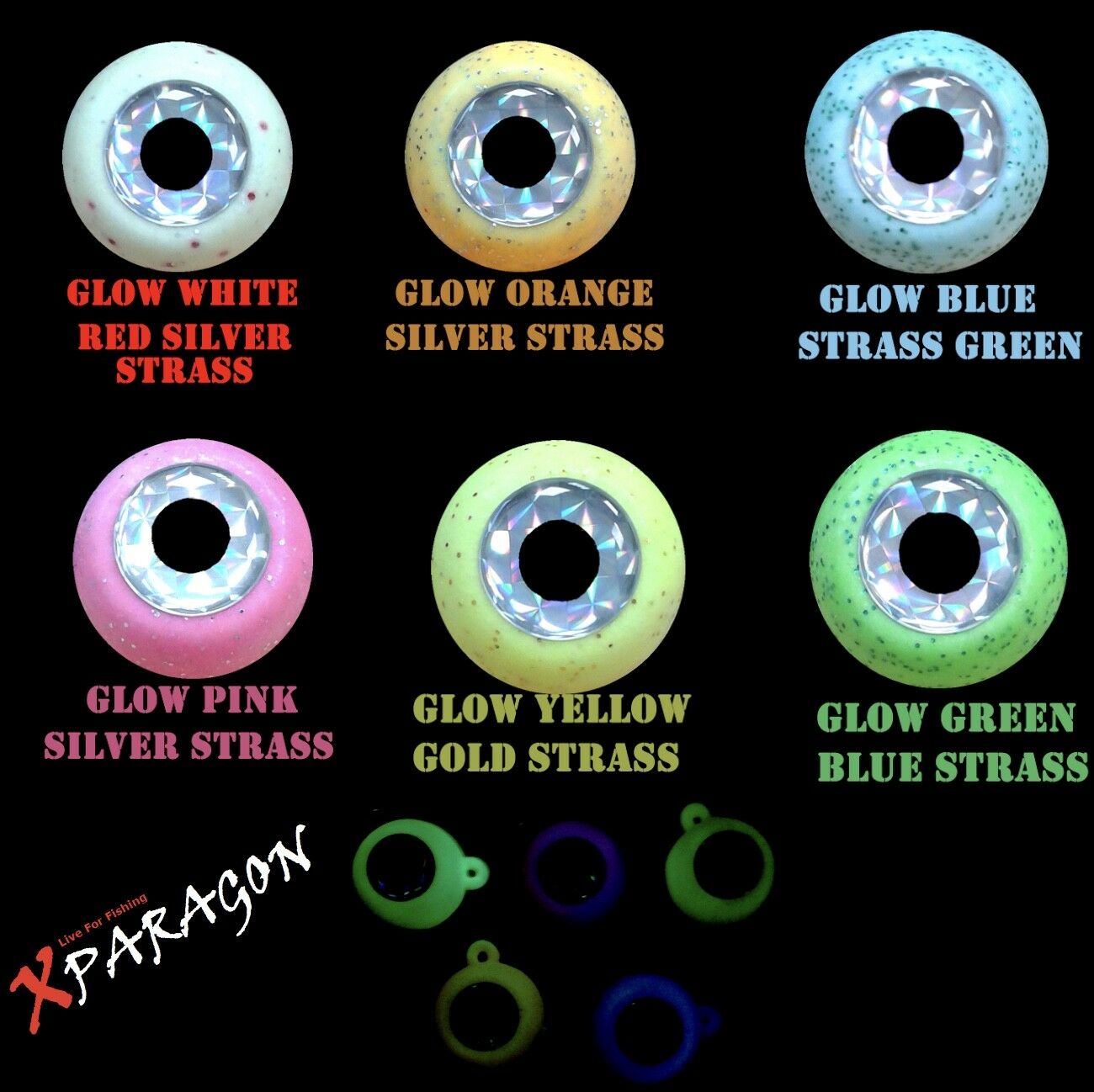 X PARAGON KABURA /& BAITING SYSTEM ZOKA BALL II GLOW STRASS 100g