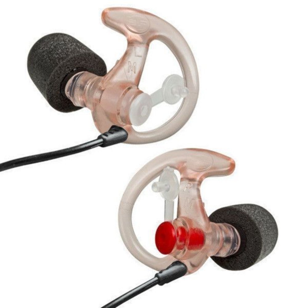 Clear Surefire Sonic Defenders Ultra Earpieces 1-Pair Medium Bag #EP7-MPR-BG