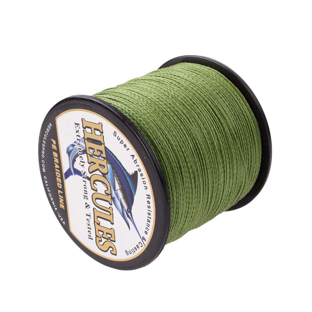 Hercules PE Braid Fishing Line 100lb 4 Strands 330/1094