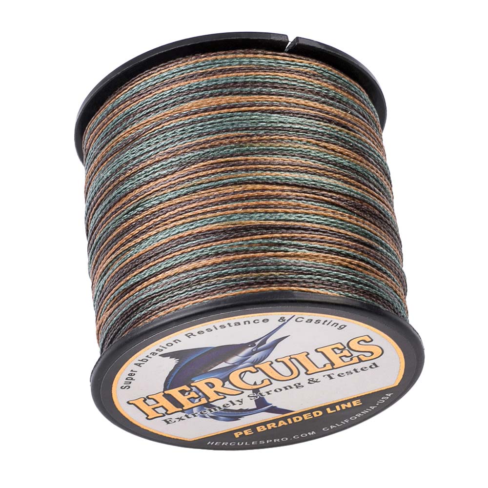 Hercules PE Braid Fishing Line 100lb 4 Strands 330/1094