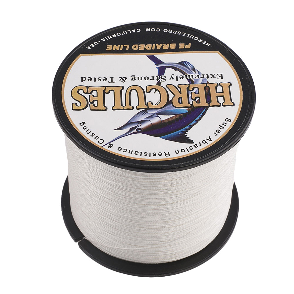500M 547Yds 6LB-300LB Select Pound Test Hercules Braid Ice Fishing Line PE Trout