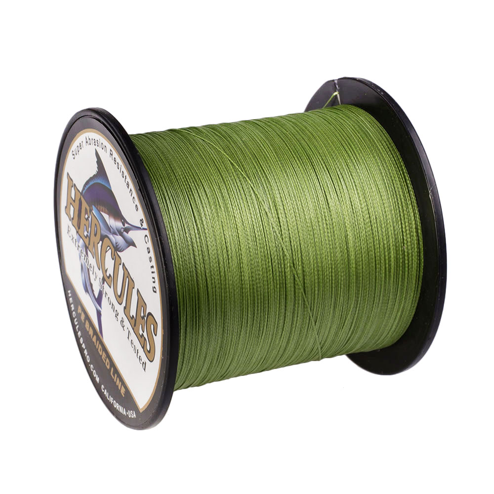 Braided Fishing Line 6lbs 4 Strands PE Hercules 100/300