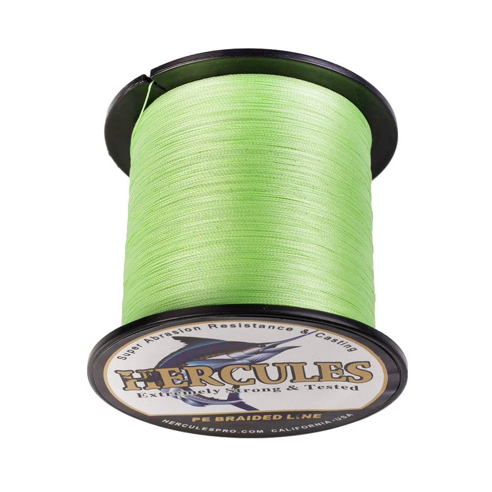 Braided Fishing Line 6lbs 4 Strands PE Hercules 100/300