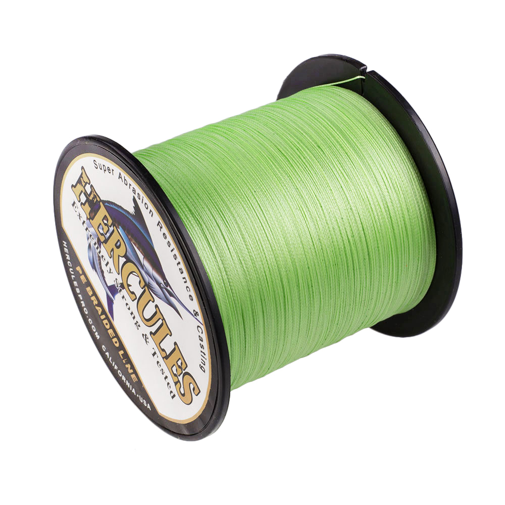 Braided Fishing Line 6lbs 4 Strands PE Hercules 100/300
