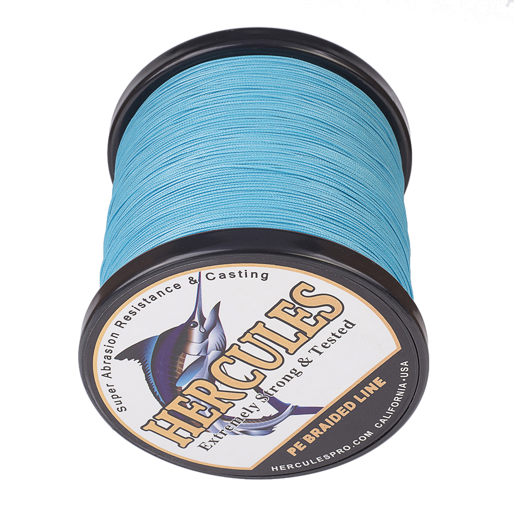 500M 547Yds 6LB-300LB Select Pound Test Hercules Braid Ice Fishing Line PE Trout