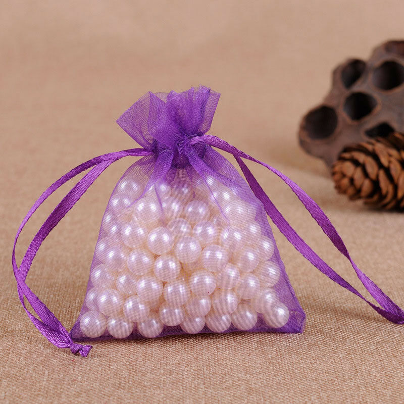 50500PCS Organza Candy Bags Wedding Party Favor Gift Jewelry Pouch