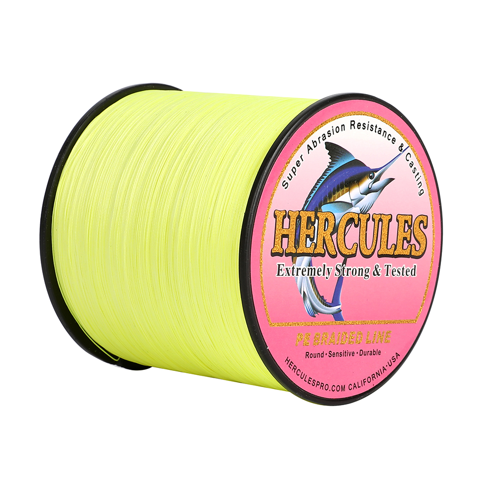 Hercules Braided Fishing Line – 2000m, 8 Strand PE Extreme Weave, Dyneema, Saltwater