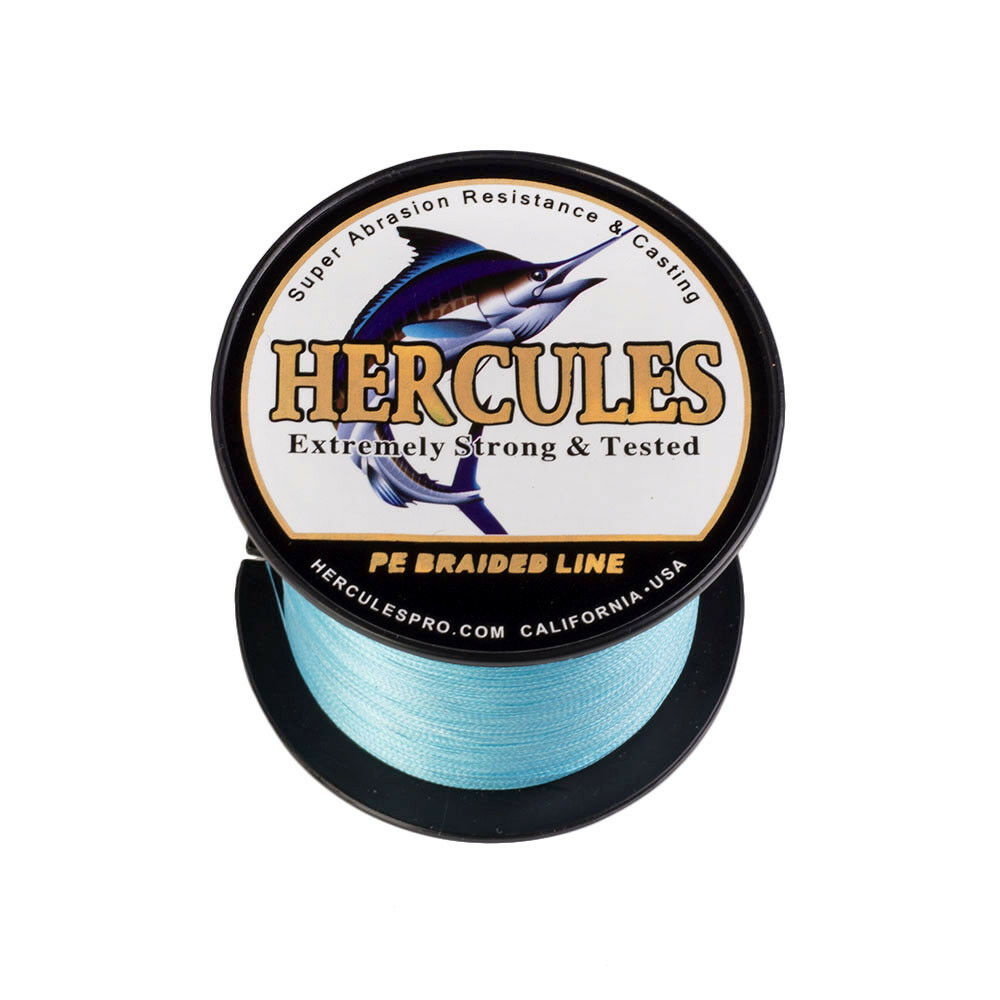 HERCULES 328 547 1094 Yards 30 lbs Tackle 4 / 8 Strands PE Braided Fishing Line - Picture 15 of 85