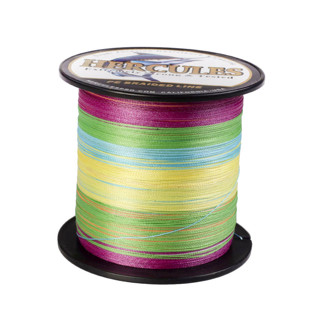 HERCULES 328 547 1094 Yards 30 lbs Tackle 4 / 8 Strands PE Braided Fishing Line - Picture 62 of 85