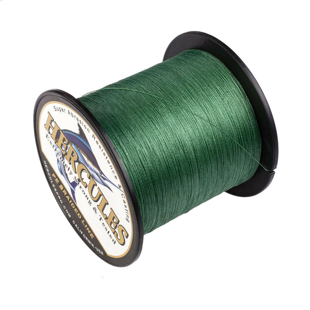 HERCULES 328 547 1094 Yards 30 lbs Tackle 4 / 8 Strands PE Braided Fishing Line - Picture 24 of 85