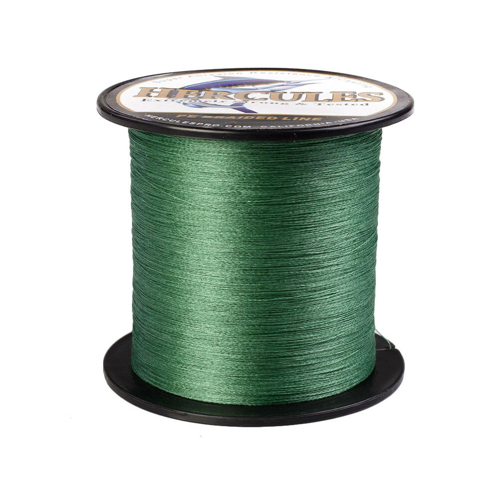 HERCULES 328 547 1094 Yards 30 lbs Tackle 4 / 8 Strands PE Braided Fishing Line - Picture 20 of 85