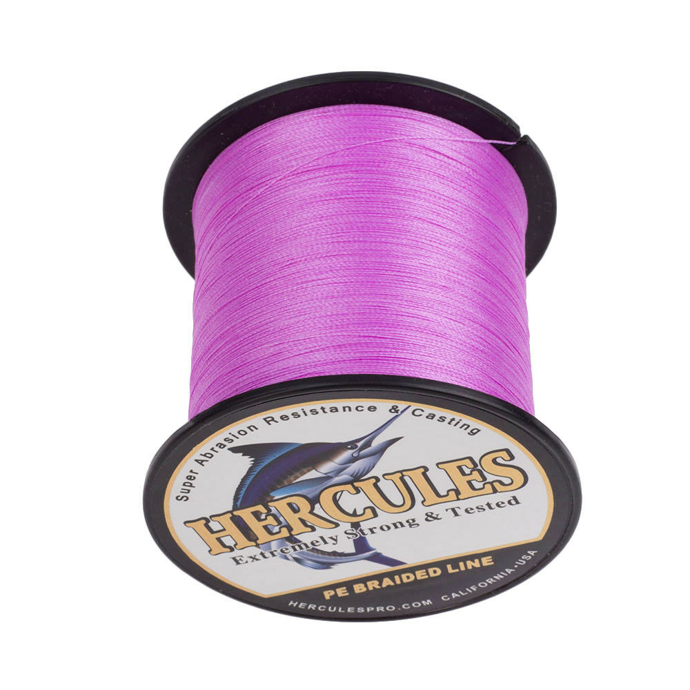 HERCULES 328 547 1094 Yards 30 lbs Tackle 4 / 8 Strands PE Braided Fishing Line - Picture 40 of 85