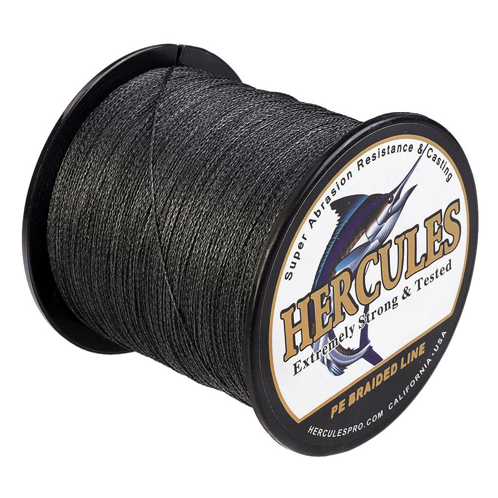 Línea de pesca trenzada HERCULES 80 libras Test Extreme 328/547/1094Yds 4/8 hebras PE - Imagen 13 de 85