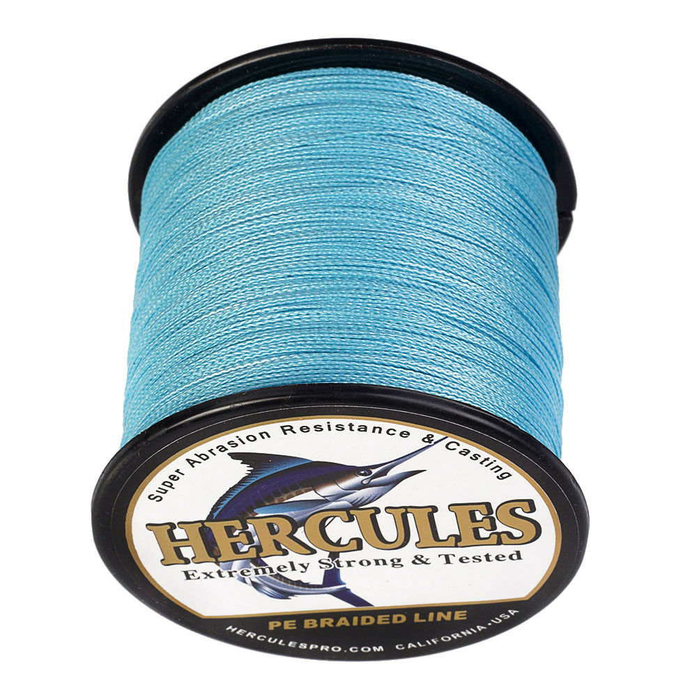 Línea de pesca trenzada HERCULES 80 libras Test Extreme 328/547/1094Yds 4/8 hebras PE - Imagen 16 de 85