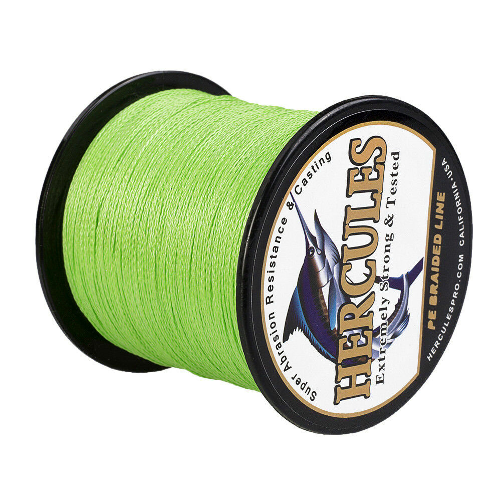 Línea de pesca trenzada HERCULES 80 libras Test Extreme 328/547/1094Yds 4/8 hebras PE - Imagen 79 de 85