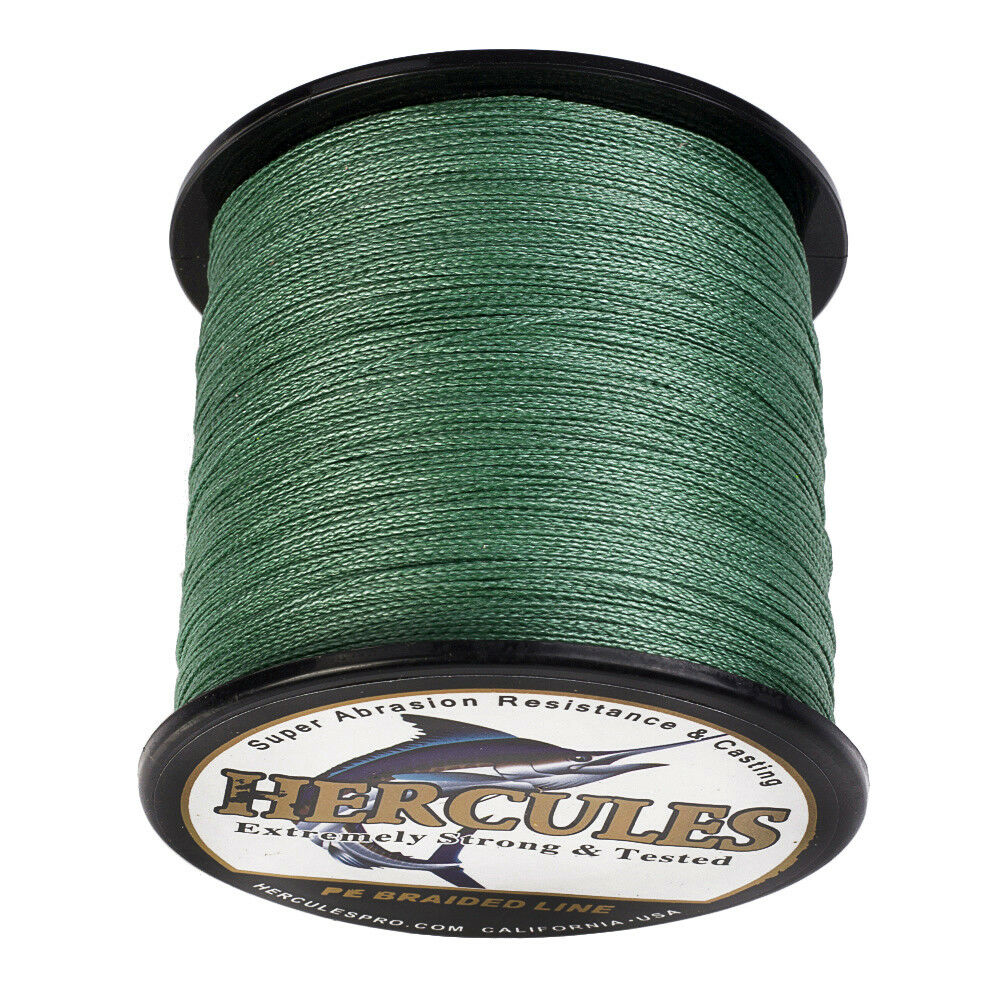 Línea de pesca trenzada HERCULES 80 libras Test Extreme 328/547/1094Yds 4/8 hebras PE - Imagen 22 de 85