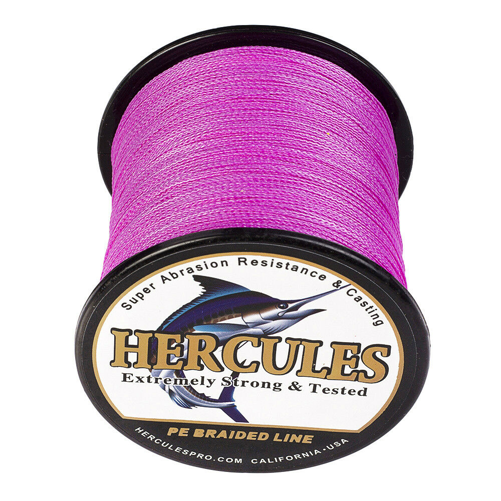 Línea de pesca trenzada HERCULES 80 libras Test Extreme 328/547/1094Yds 4/8 hebras PE - Imagen 40 de 85