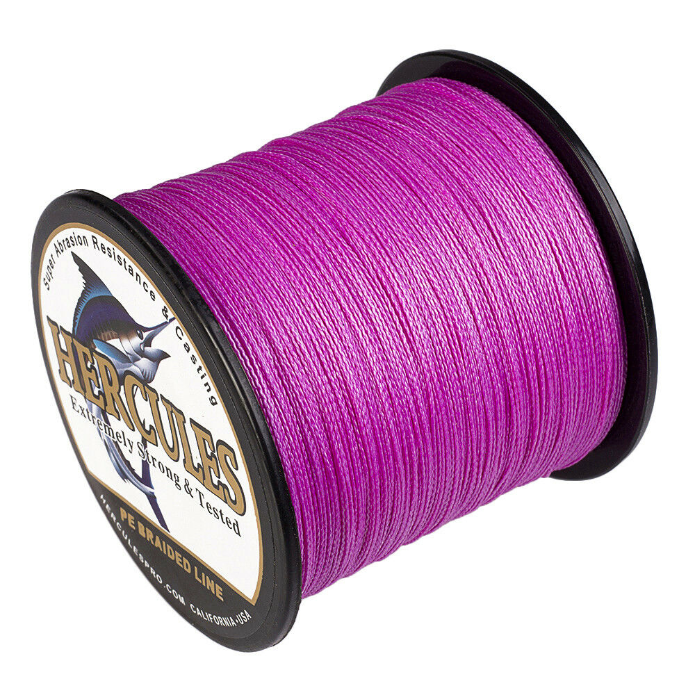 Línea de pesca trenzada HERCULES 80 libras Test Extreme 328/547/1094Yds 4/8 hebras PE - Imagen 42 de 85