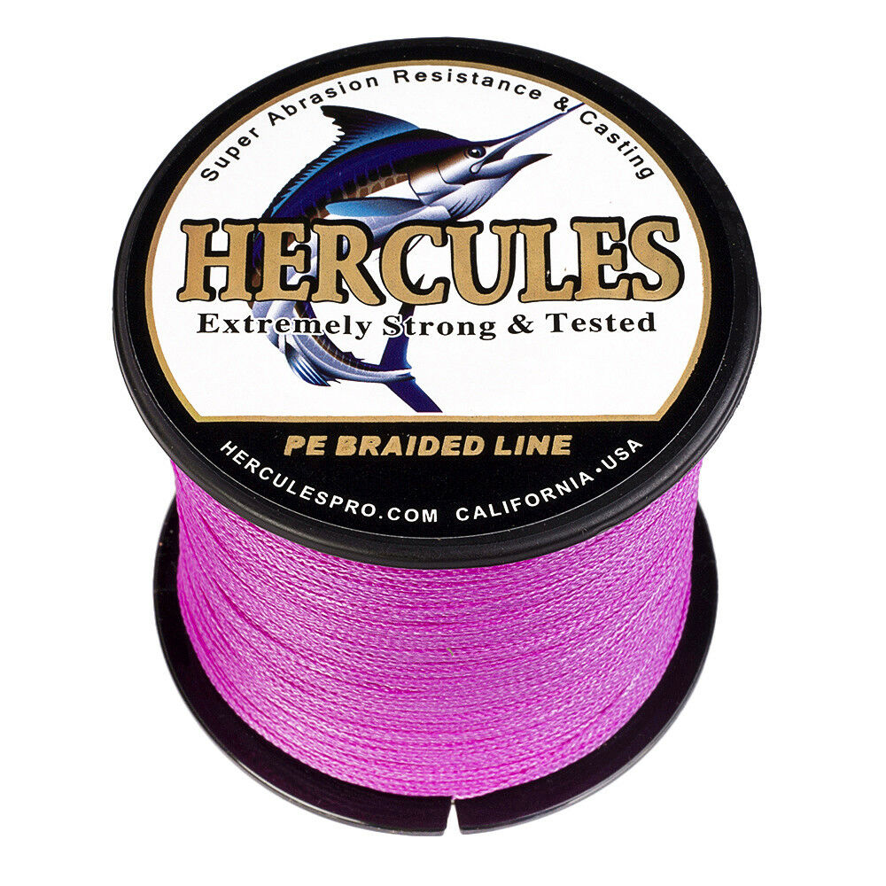 Línea de pesca trenzada HERCULES 80 libras Test Extreme 328/547/1094Yds 4/8 hebras PE - Imagen 39 de 85