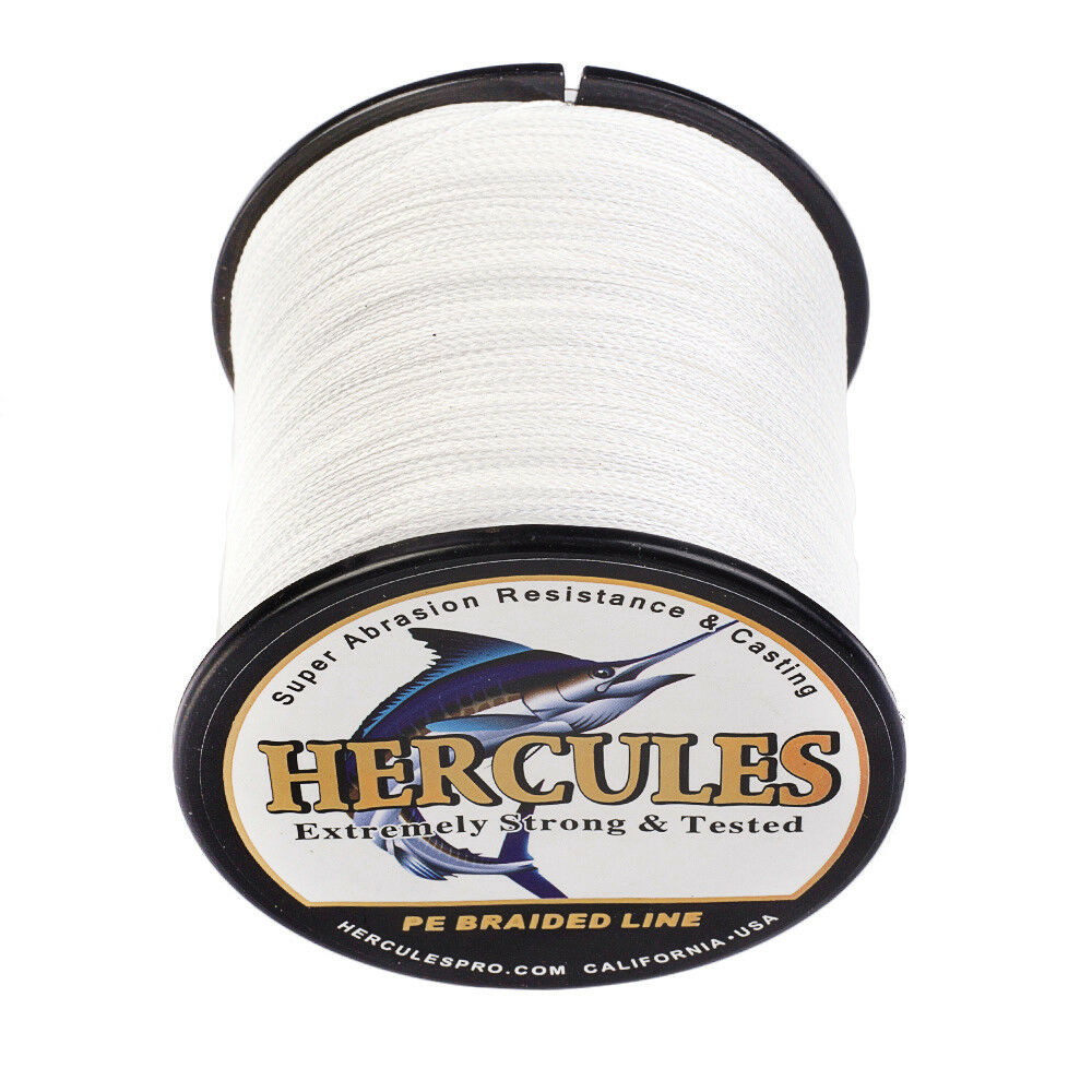 Línea de pesca trenzada HERCULES 80 libras Test Extreme 328/547/1094Yds 4/8 hebras PE - Imagen 52 de 85