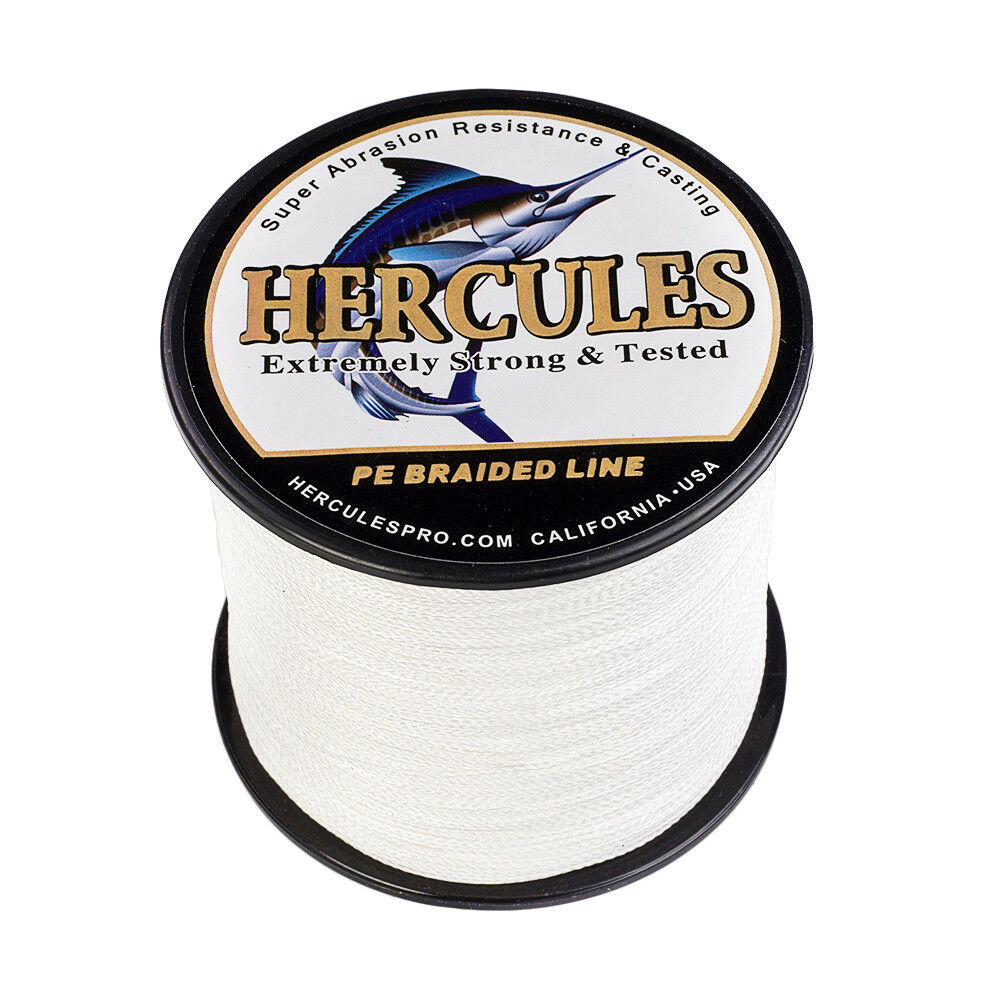 Línea de pesca trenzada HERCULES 80 libras Test Extreme 328/547/1094Yds 4/8 hebras PE - Imagen 51 de 85