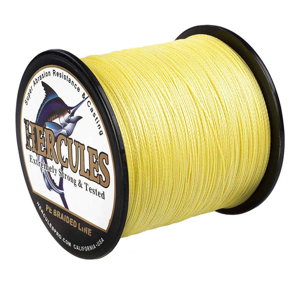 Línea de pesca trenzada HERCULES 80 libras Test Extreme 328/547/1094Yds 4/8 hebras PE - Imagen 60 de 85