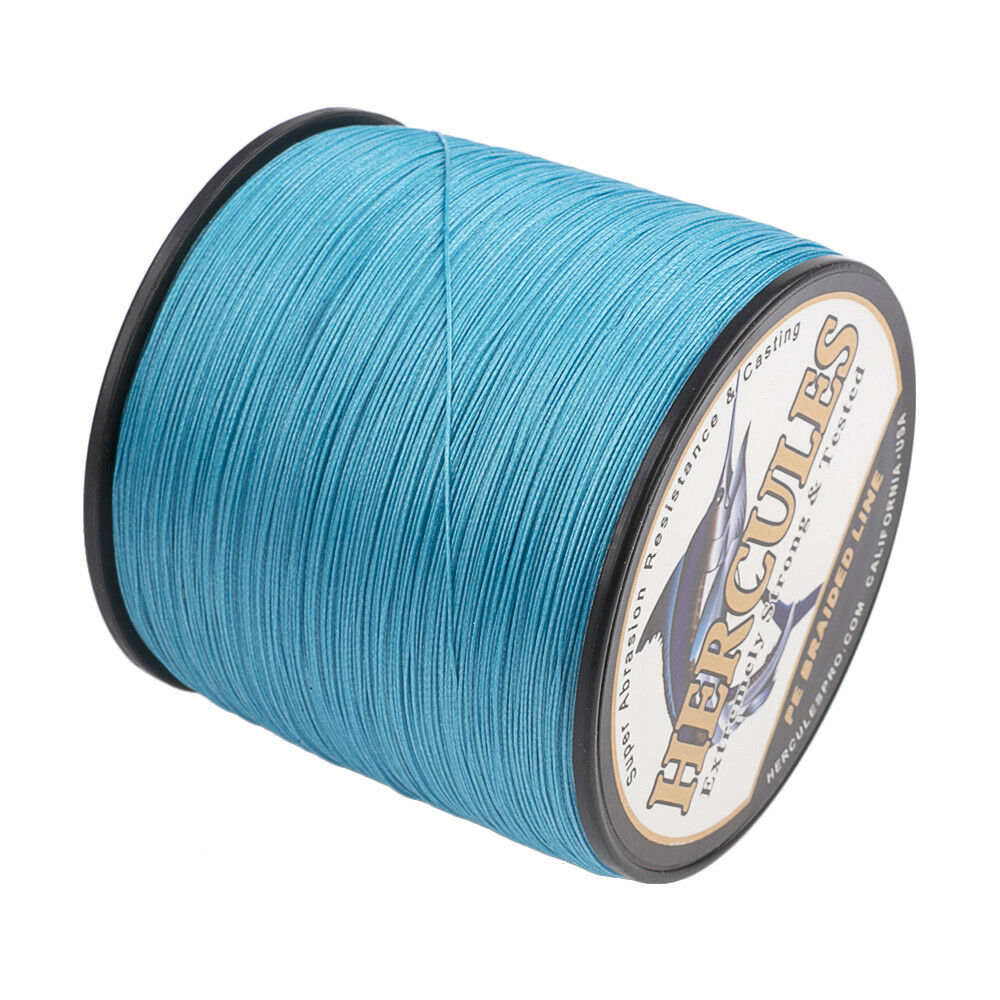 HERCULES 1094 Yard 8 Strands 10-300lb PE Braided Fishing Line Resistant Abrasion - Picture 15 of 23