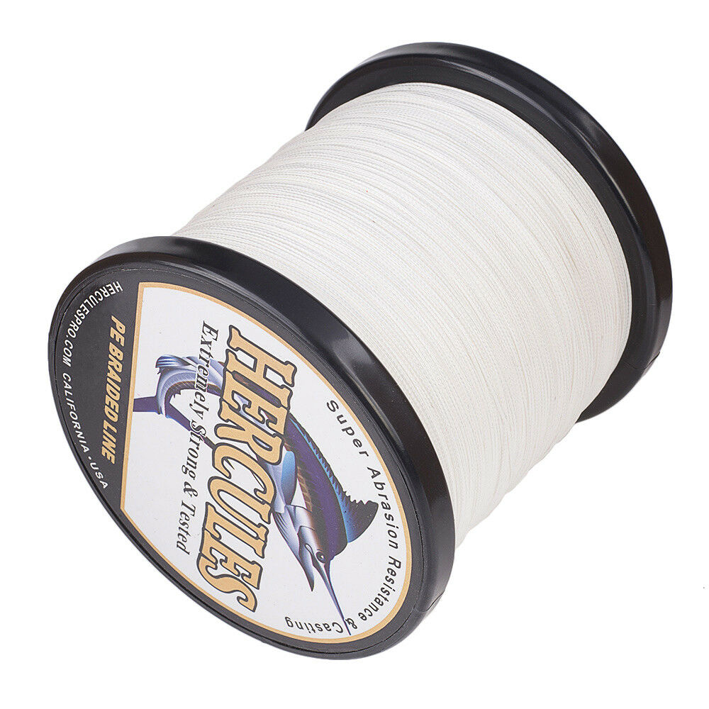 HERCULES 10-300lb Test Braided Fishing Line 8 Strands Weave PE 500M Saltwater - Picture 20 of 99