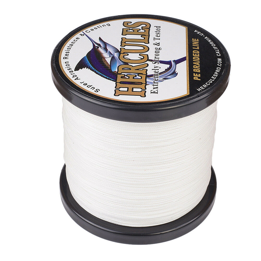 HERCULES 10-300lb Test Braided Fishing Line 8 Strands Weave PE 500M Saltwater - Picture 35 of 99
