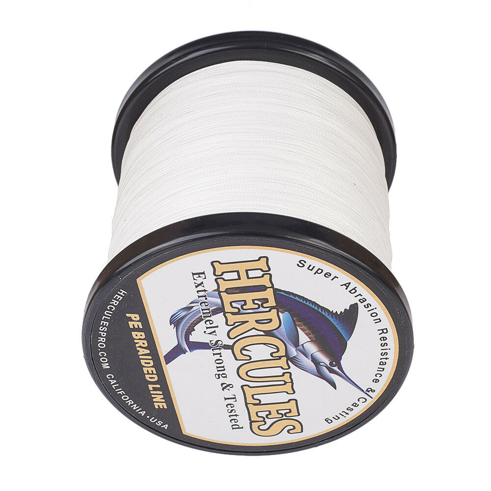 HERCULES 10-300lb Test Braided Fishing Line 8 Strands Weave PE 500M Saltwater - Picture 36 of 99