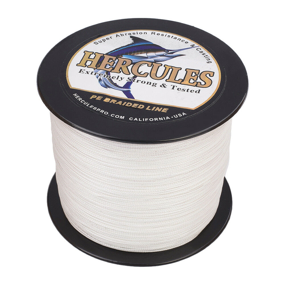 HERCULES 10-300lb Test Braided Fishing Line 8 Strands Weave PE 500M Saltwater - Picture 41 of 99