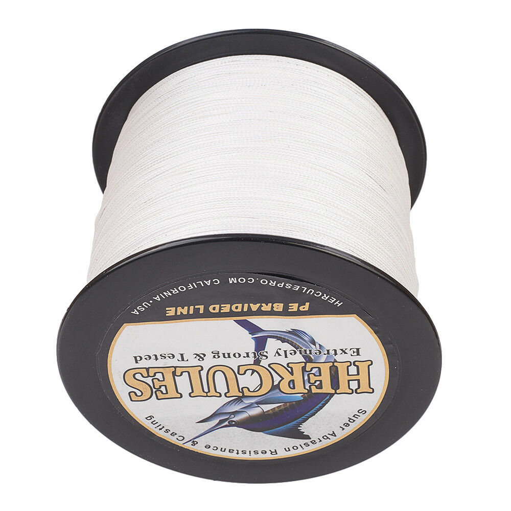 HERCULES 10-300lb Test Braided Fishing Line 8 Strands Weave PE 500M Saltwater - Picture 55 of 99