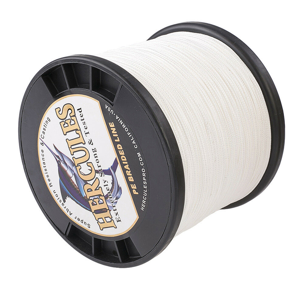 HERCULES 10-300lb Test Braided Fishing Line 8 Strands Weave PE 500M Saltwater - Picture 62 of 99