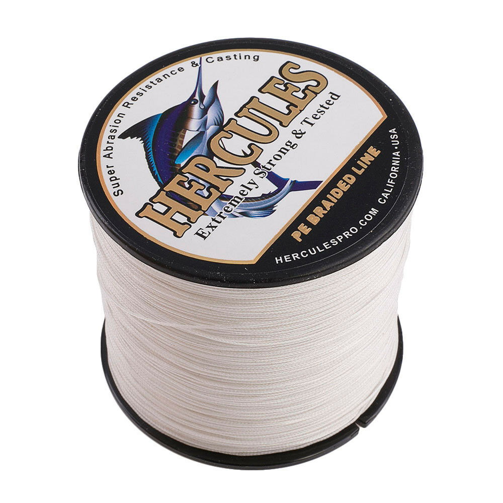 HERCULES 10-300lb Test Braided Fishing Line 8 Strands Weave PE 500M Saltwater - Picture 77 of 99