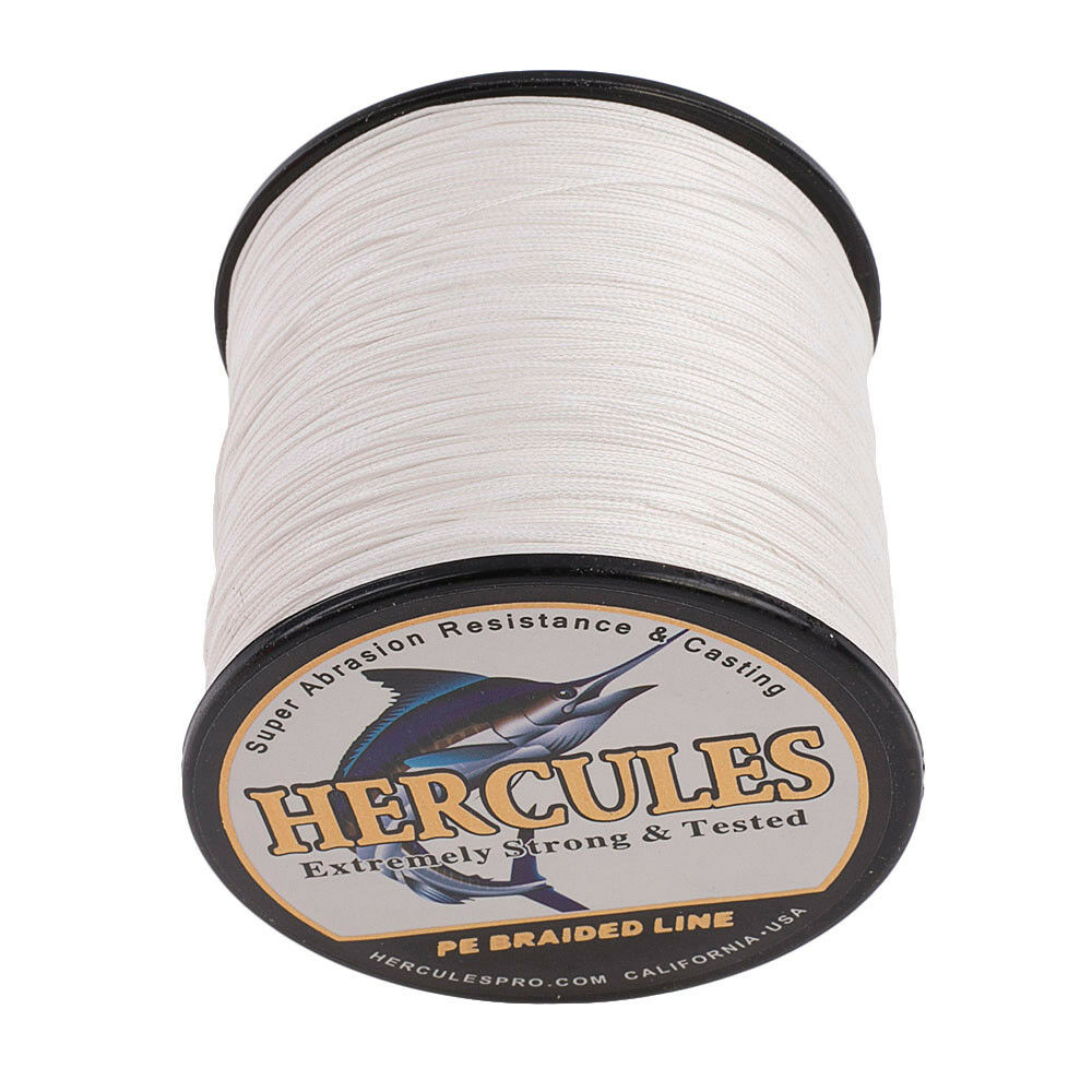 HERCULES 10-300lb Test Braided Fishing Line 8 Strands Weave PE 500M Saltwater - Picture 96 of 99