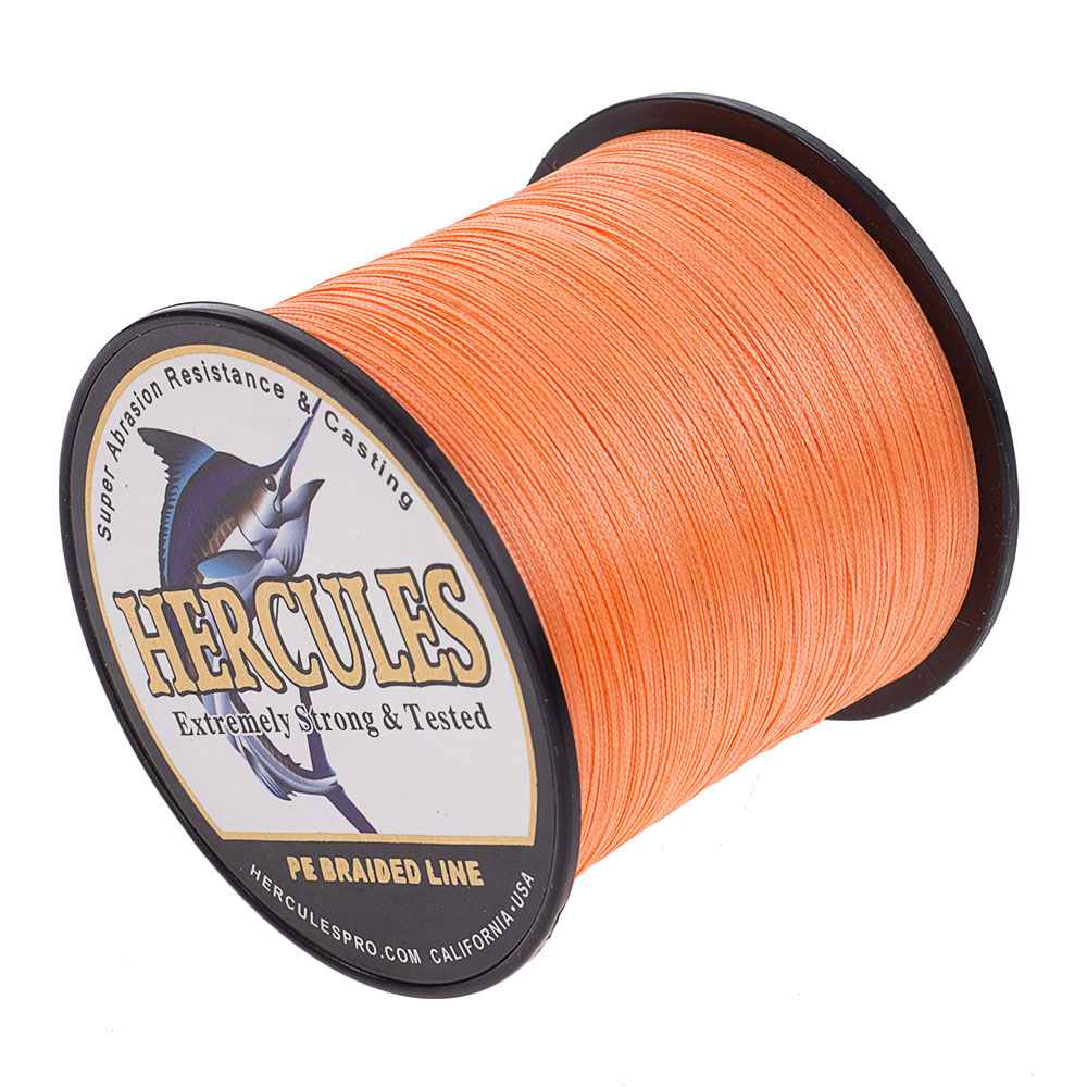 Color Select Hercules Braid Fishing Line 1500M 1640Yds 6100LB Test PE