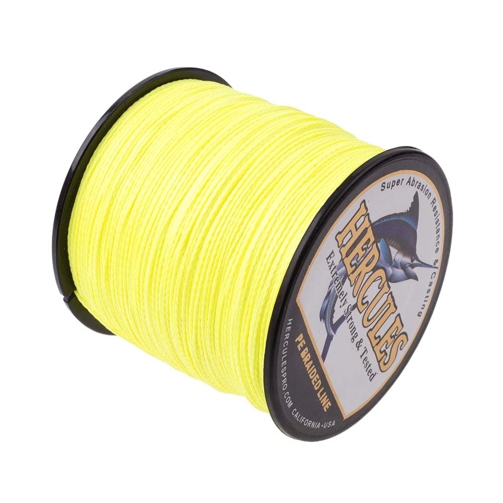 Braided Fishing Line PE 80lbs Hercules 4/8 Strands Extreme