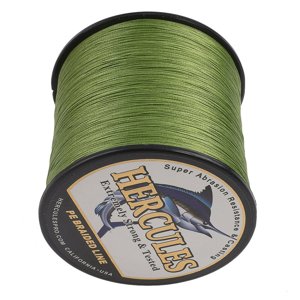 Hercules 1000M Test 10300 Pound PE Braided Fishing Line 8