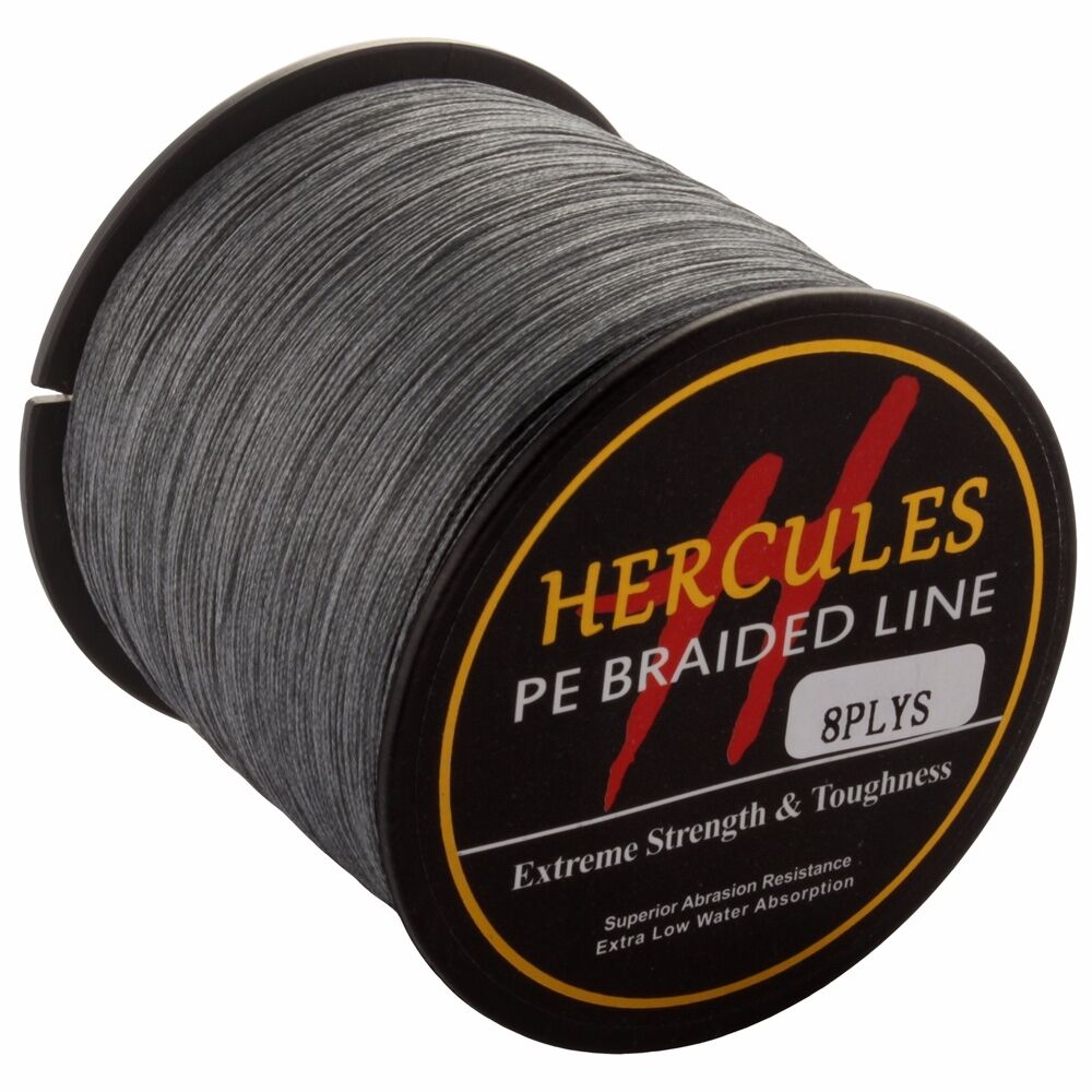 Hercules 1094Yds Braid Fishing Line 10lb-300lb PE Super Strong 8 Strand 1000M