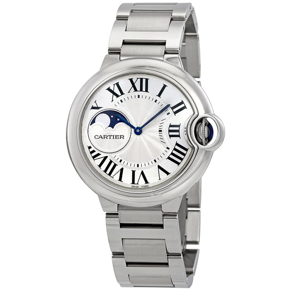 cartier watch moon phase