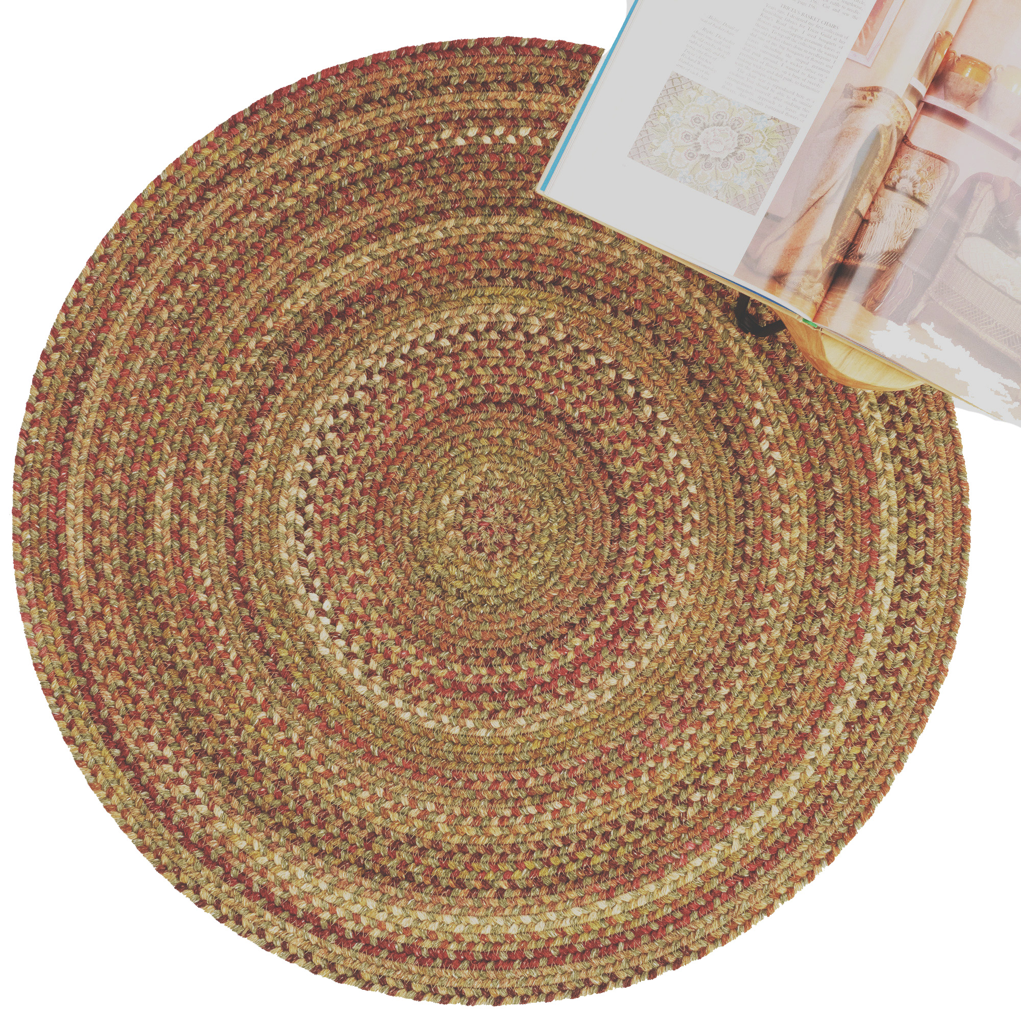 Capel Rugs Braided Area Rug - Handmade, Durable, Classic Design - Made in USA - Picture 34 of 114