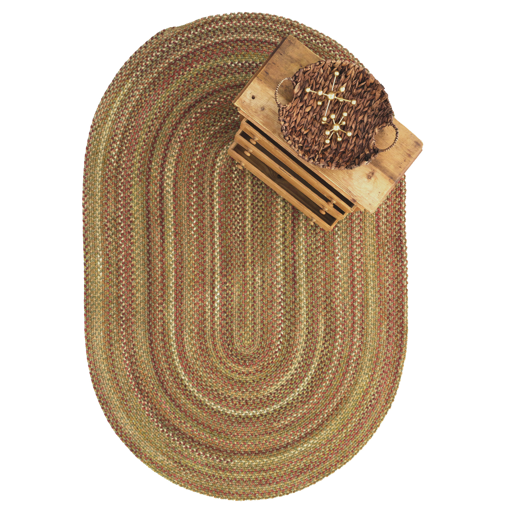 Capel Rugs Braided Area Rug - Handmade, Durable, Classic Design - Made in USA - Picture 28 of 114