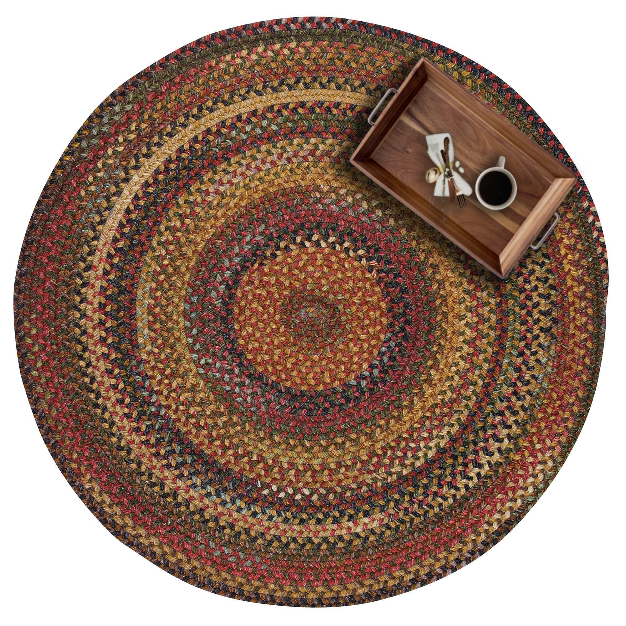 Capel Rugs Braided Area Rug - Handmade, Durable, Classic Design - Made in USA - Picture 113 of 114