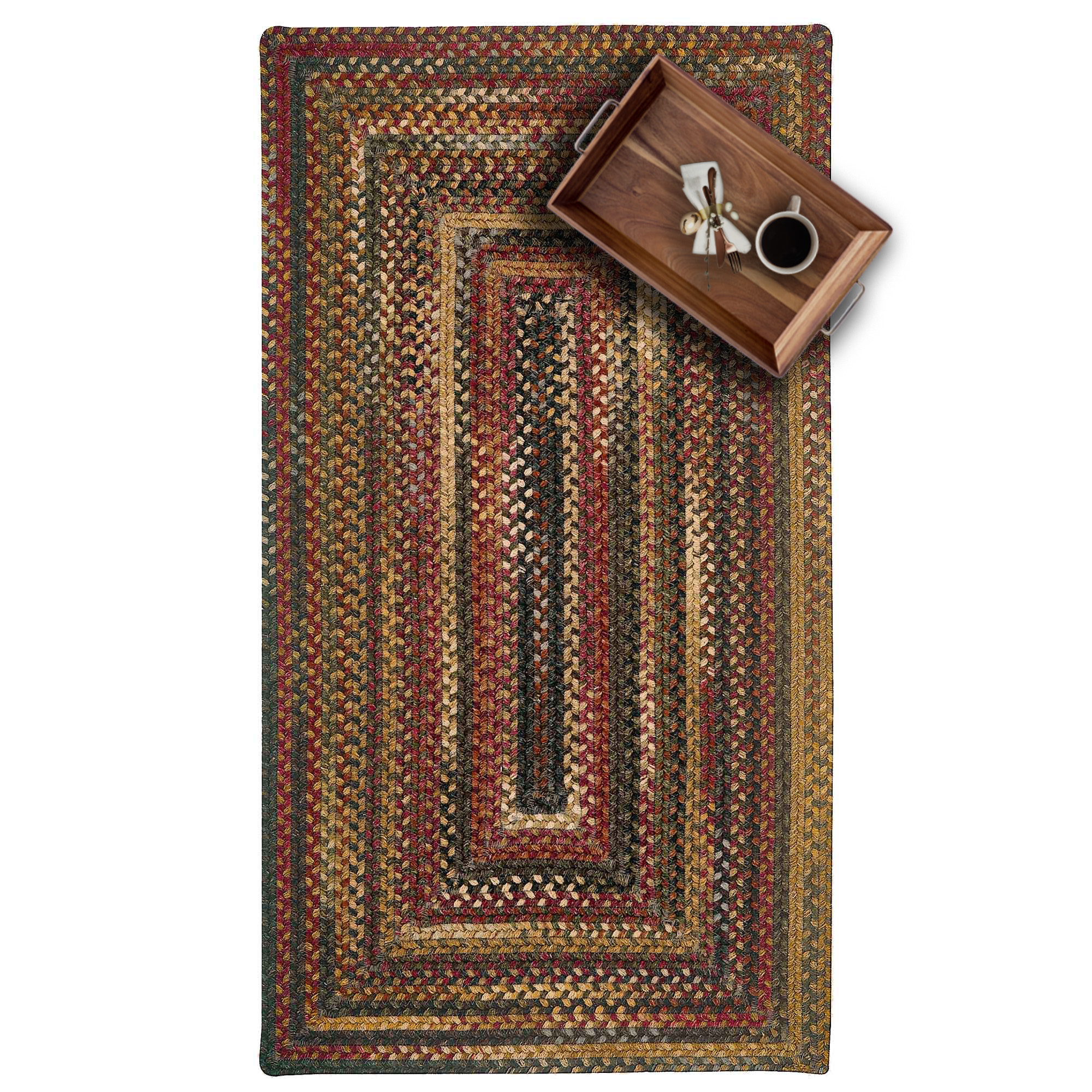 Capel Rugs Braided Area Rug - Handmade, Durable, Classic Design - Made in USA - Picture 110 of 114