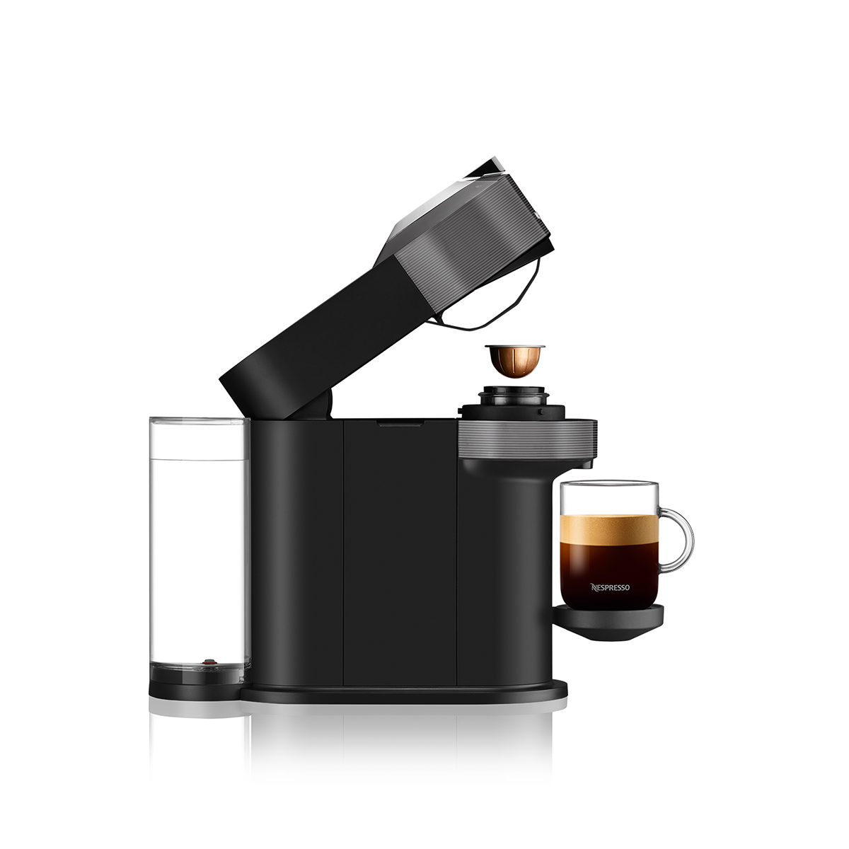 Nespresso Vertuo Next Dark Grey Coffee Machine 7630054423963 Ebay