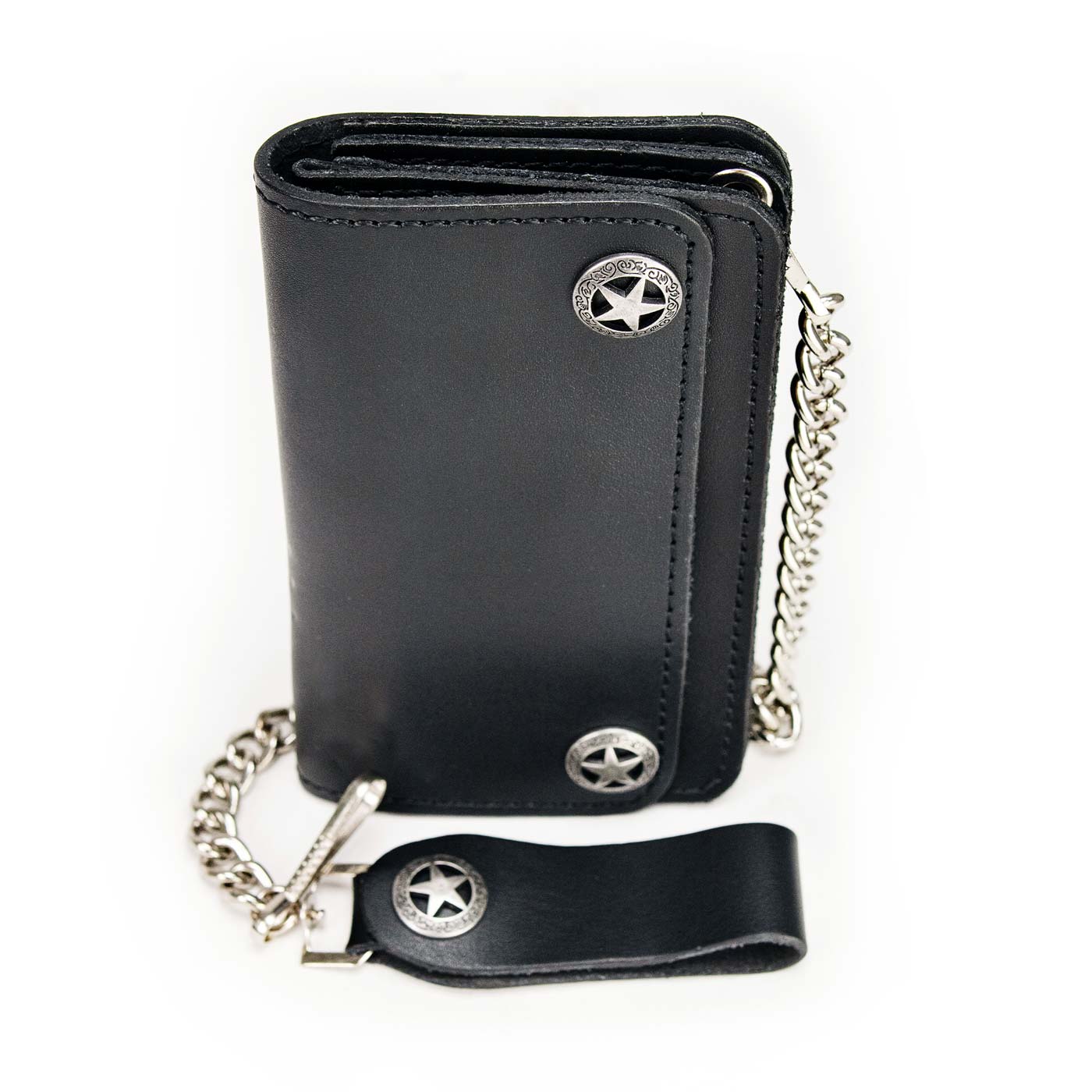 Milwaukee Leather Men's Genuine Leather Bi-Fold Biker Wallets w/ Anti-Theft - Imagen 85 de 234