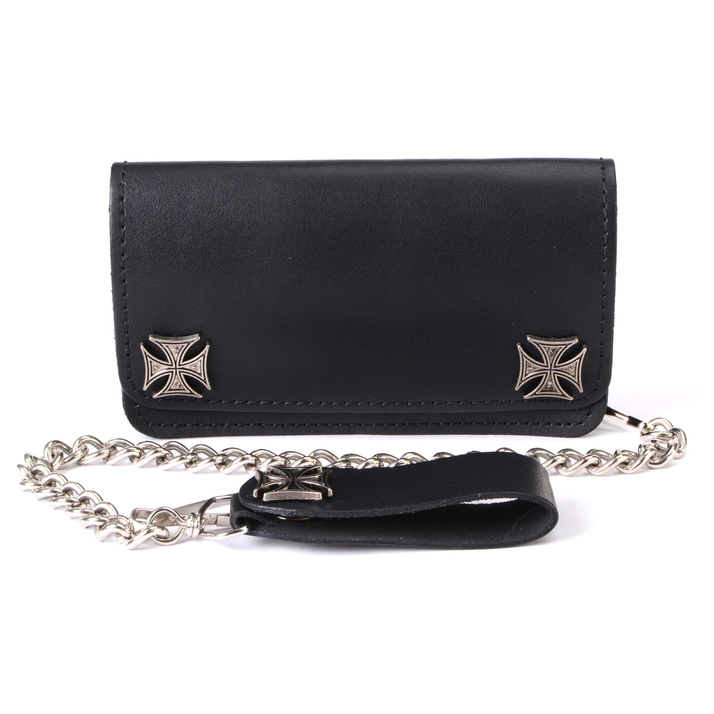 Milwaukee Leather Men's Genuine Leather Bi-Fold Biker Wallets w/ Anti-Theft - Imagen 89 de 234