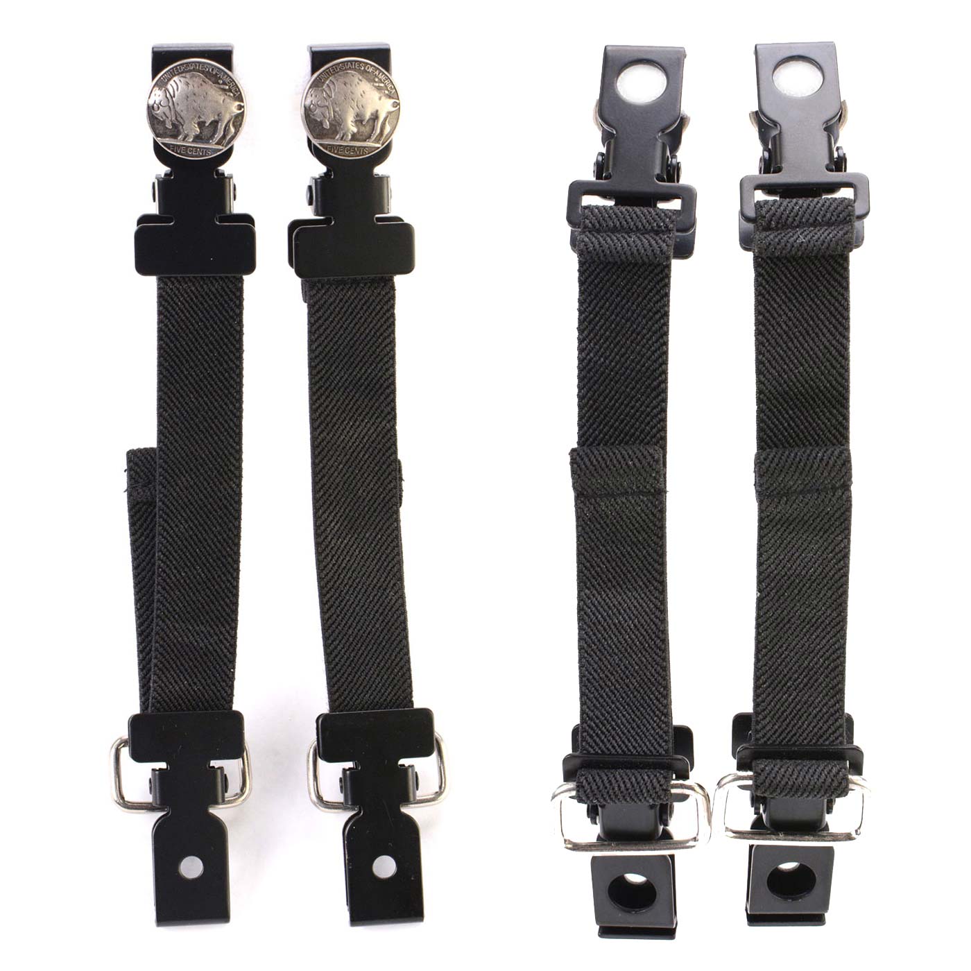 Milwaukee Leather Motorcycle Biker Elastic Bungee for Chaps or Pants in Various - Bild 49 von 55