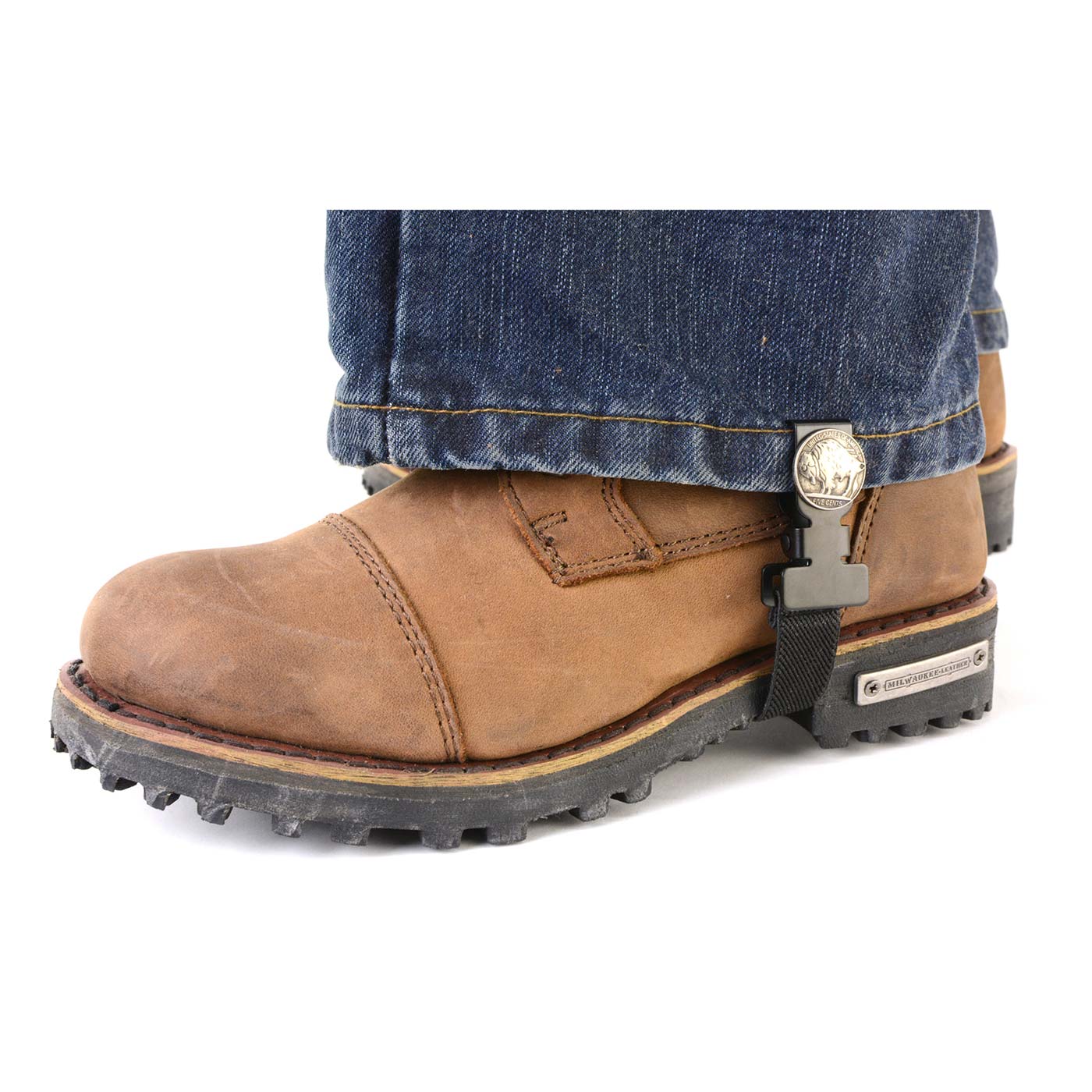 Milwaukee Leather Motorcycle Biker Elastic Bungee for Chaps or Pants in Various - Bild 55 von 55